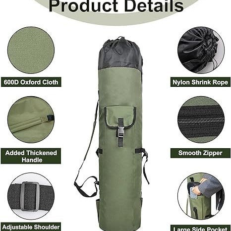 Fishing bag and fishing gear storage bag