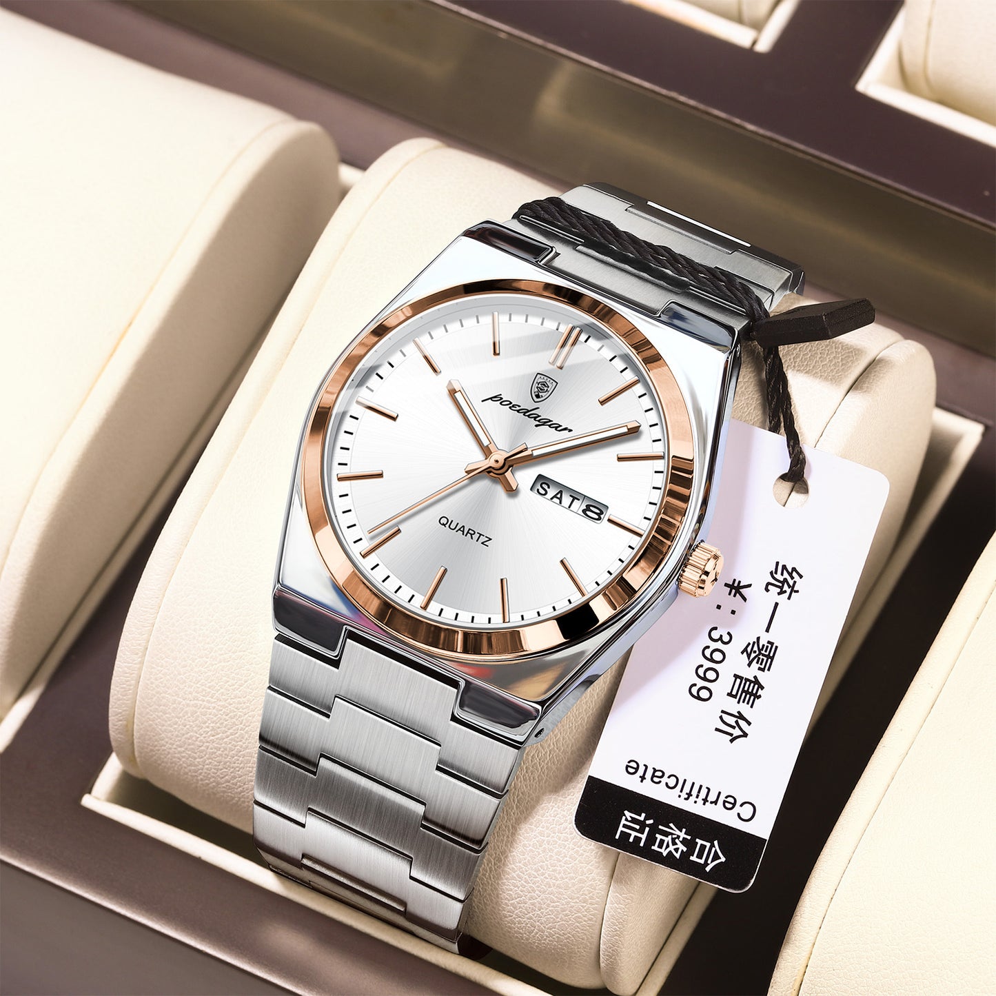 Waterproof Luminous Quartz Watch