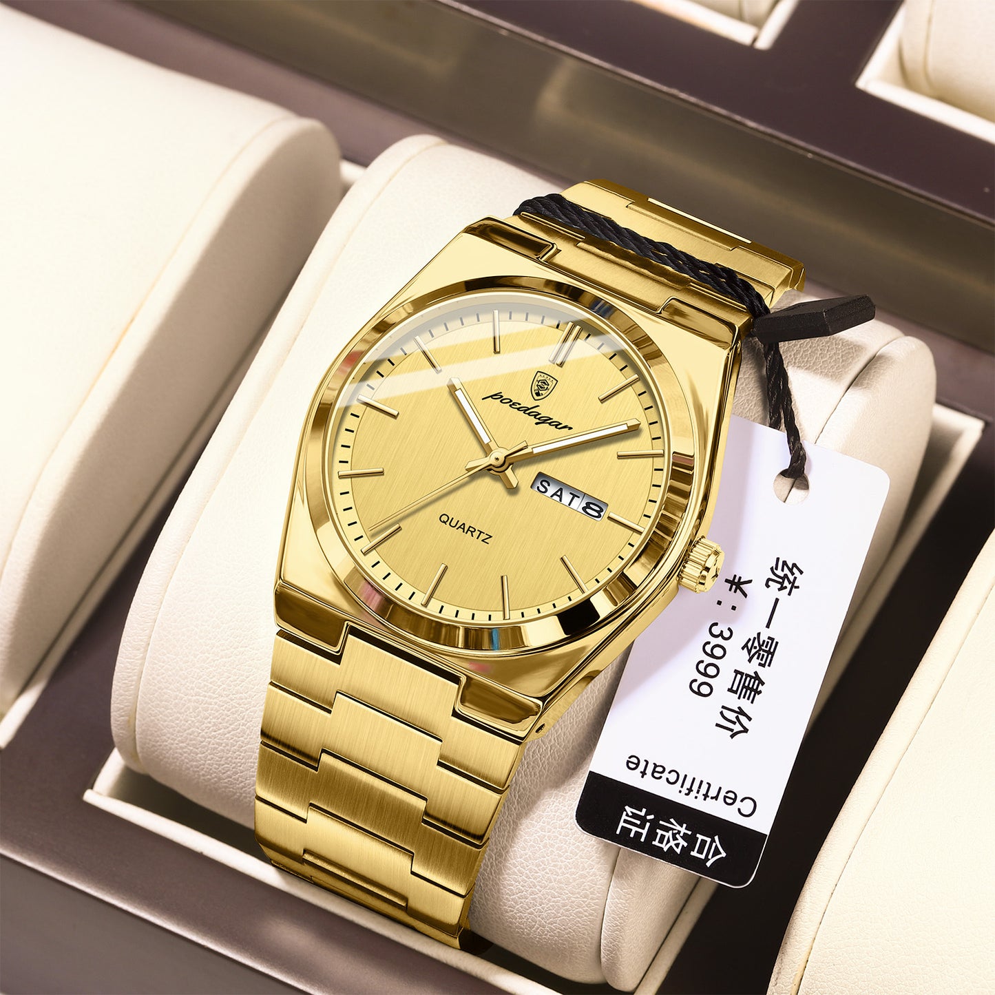 Waterproof Luminous Quartz Watch
