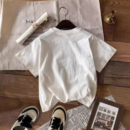 Vintage car print T-shirt