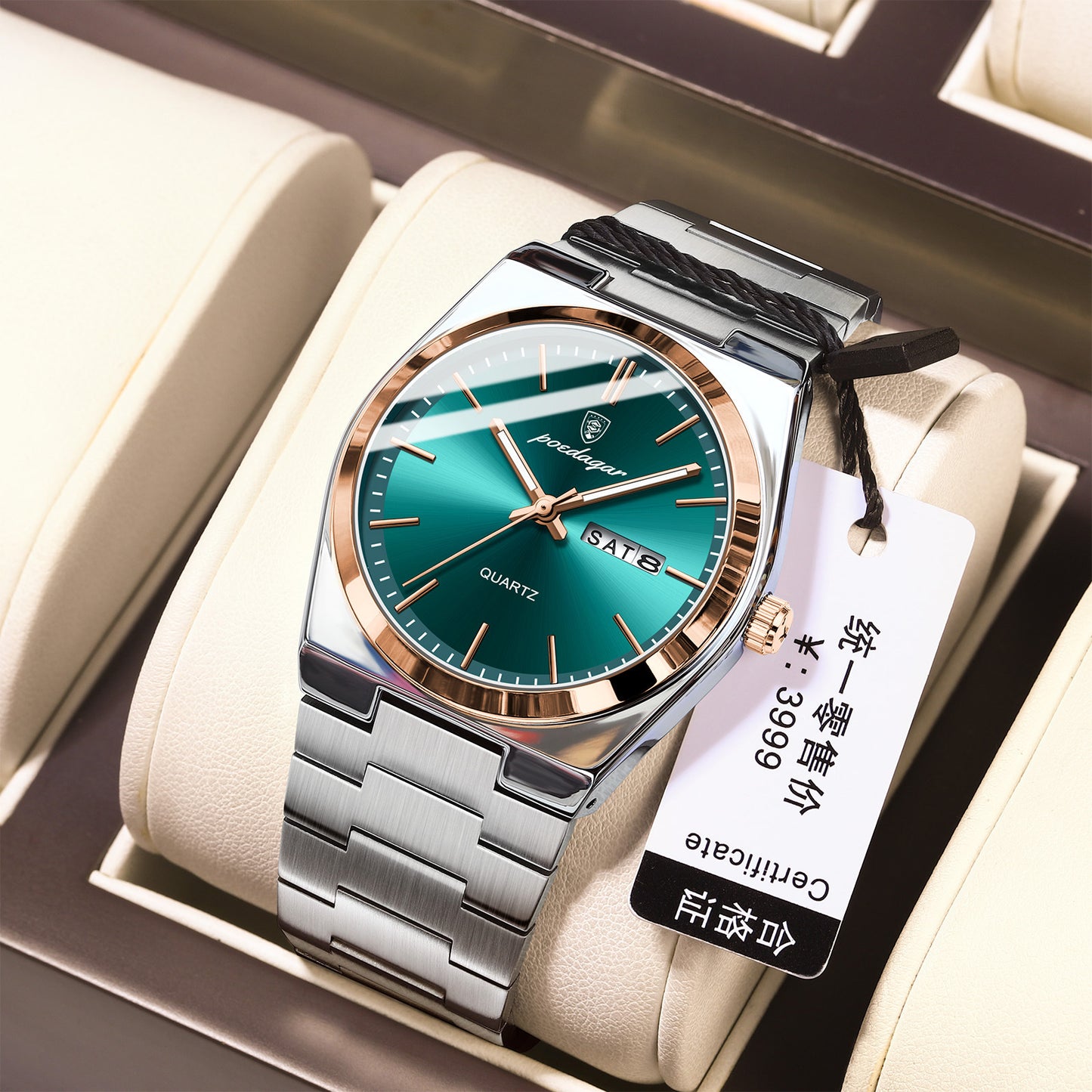 Waterproof Luminous Quartz Watch