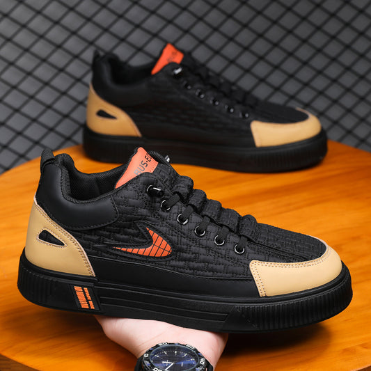 Men's leather Ashgan slip-on shoes