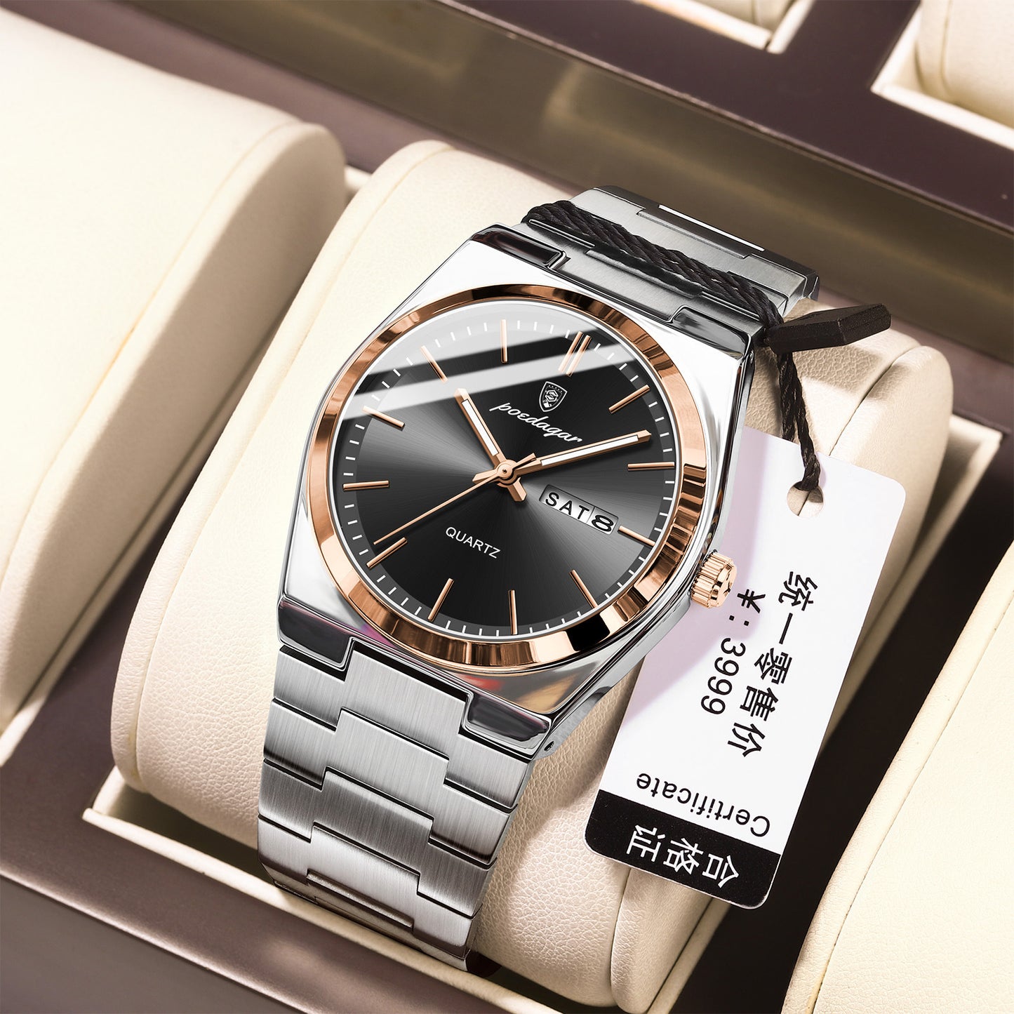 Waterproof Luminous Quartz Watch