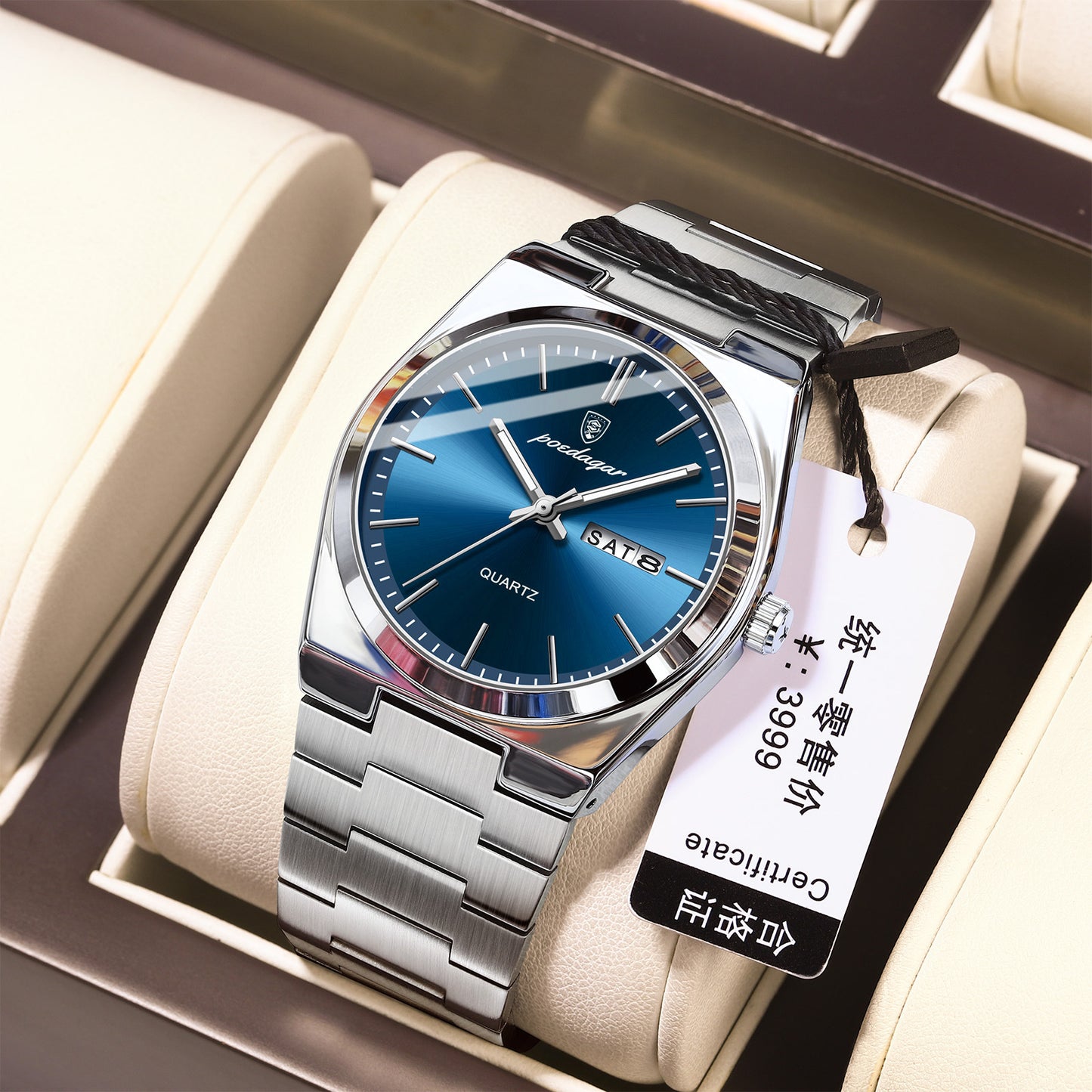 Waterproof Luminous Quartz Watch
