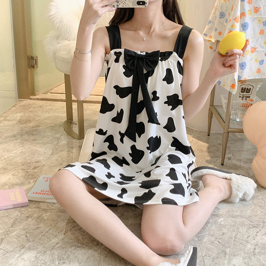 Cute and sexy strappy pajamas