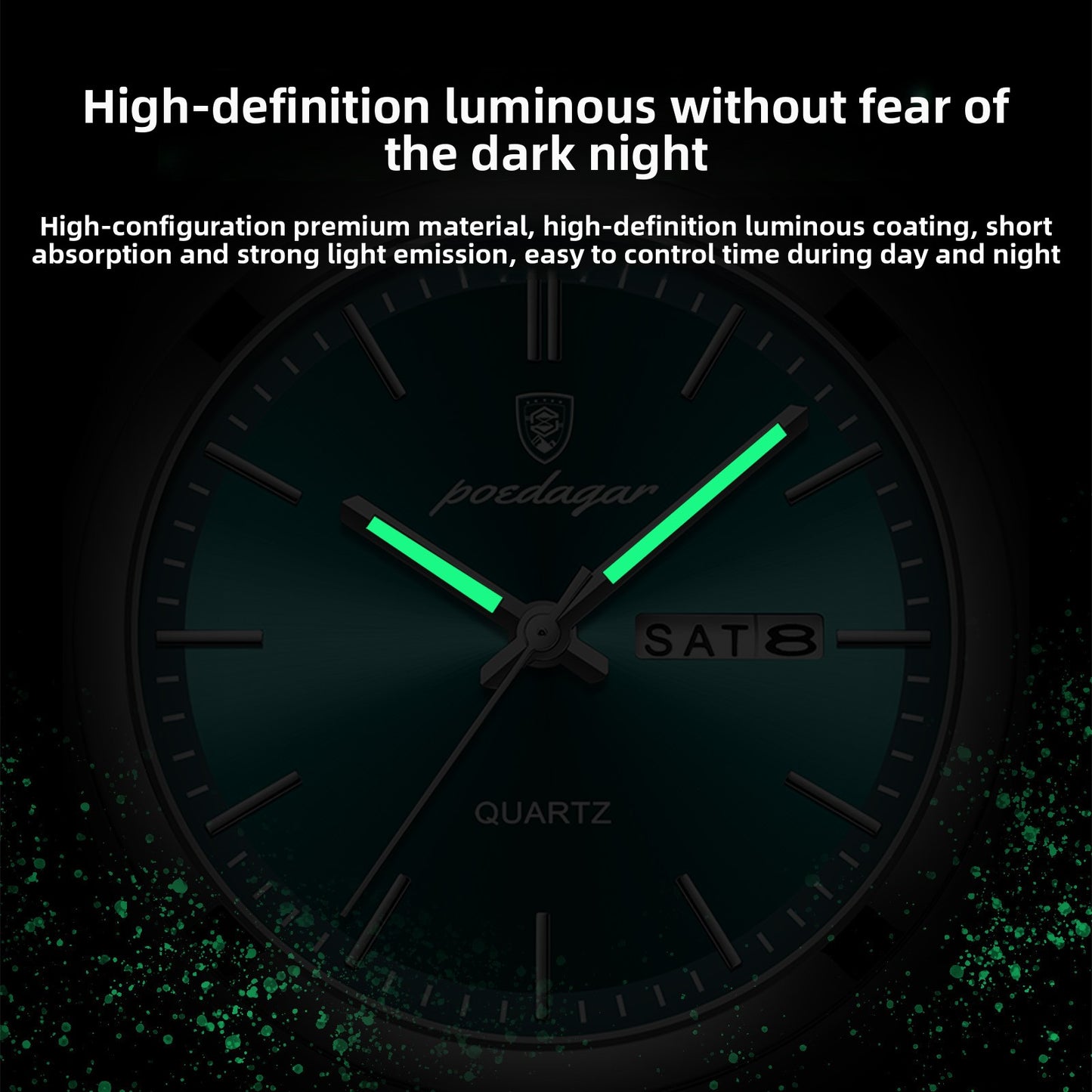 Waterproof Luminous Quartz Watch