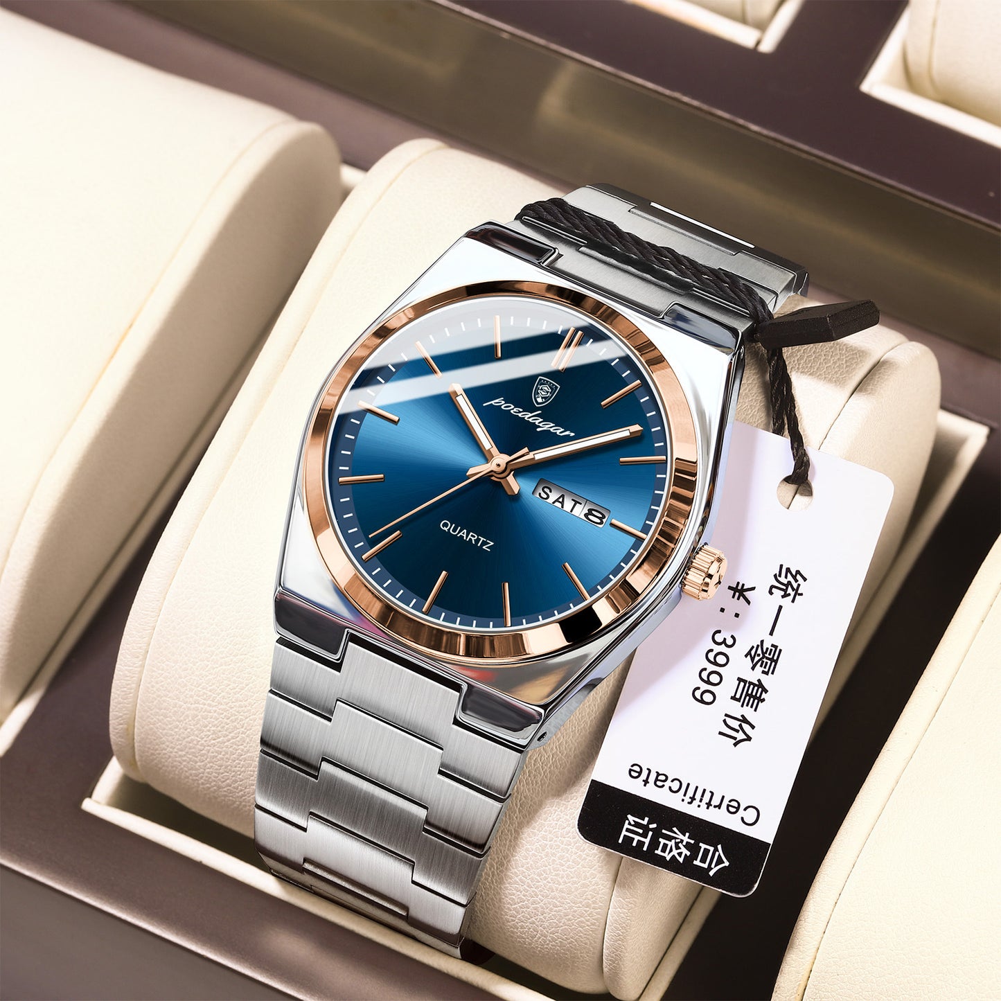 Waterproof Luminous Quartz Watch