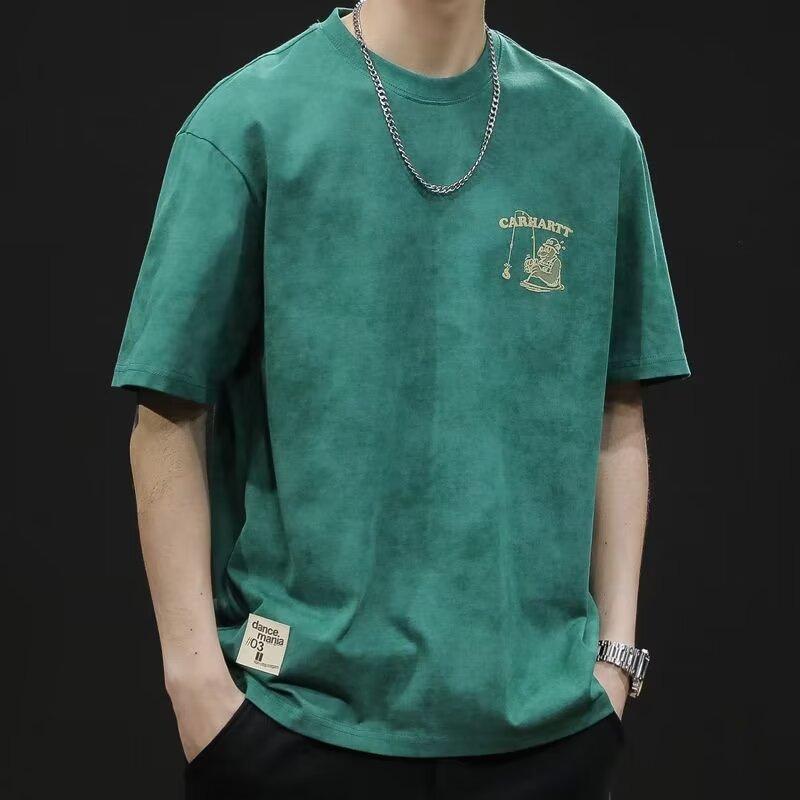 Men's simple, casual and sporty short-sleeved shirt