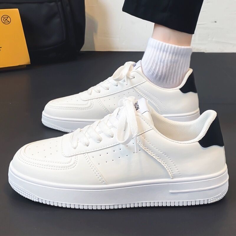 Breathable High-Top Casual Sports Shoes with Thick Sole