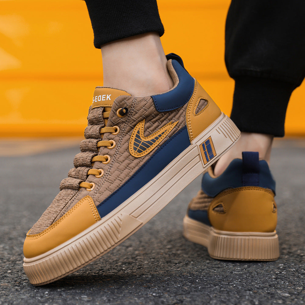 Men's leather Ashgan slip-on shoes