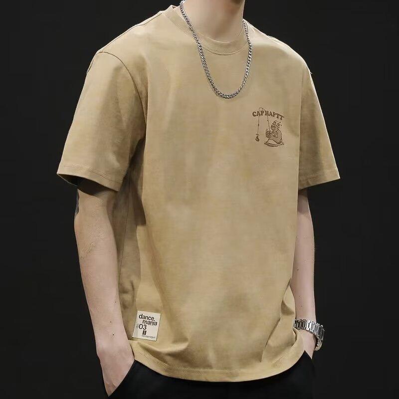 Men's simple, casual and sporty short-sleeved shirt