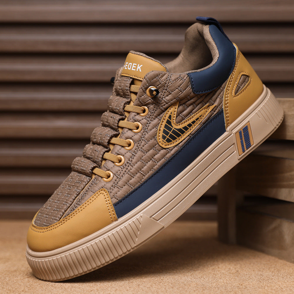 Men's leather Ashgan slip-on shoes