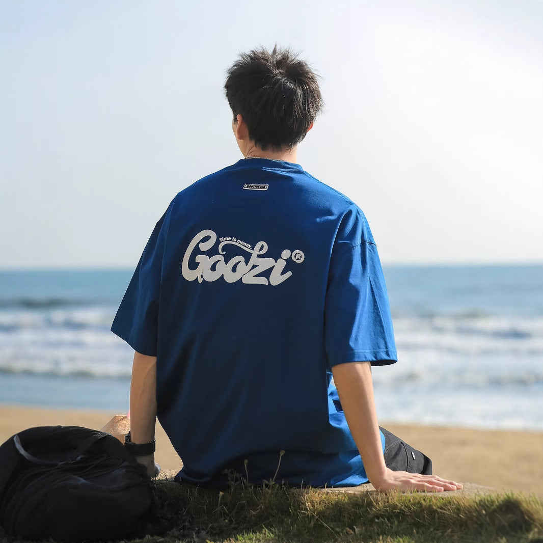 Men's Heavyweight Cool Quick-Drying Printed T-Shirt