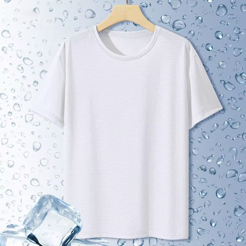 Men's simple, casual and sporty short-sleeved shirt