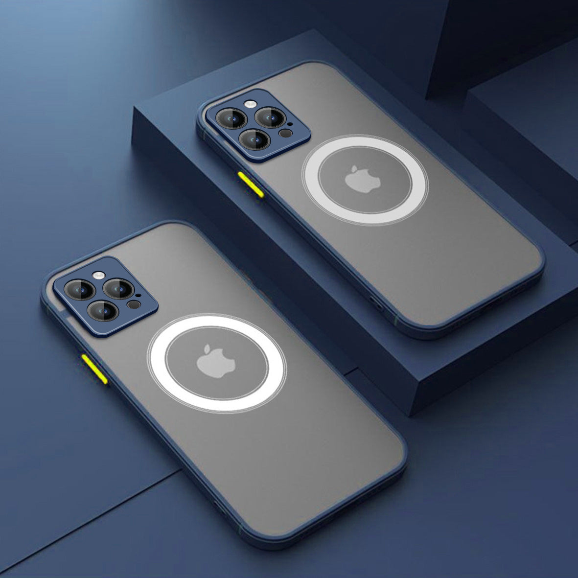 Apple magnetic matte phone case