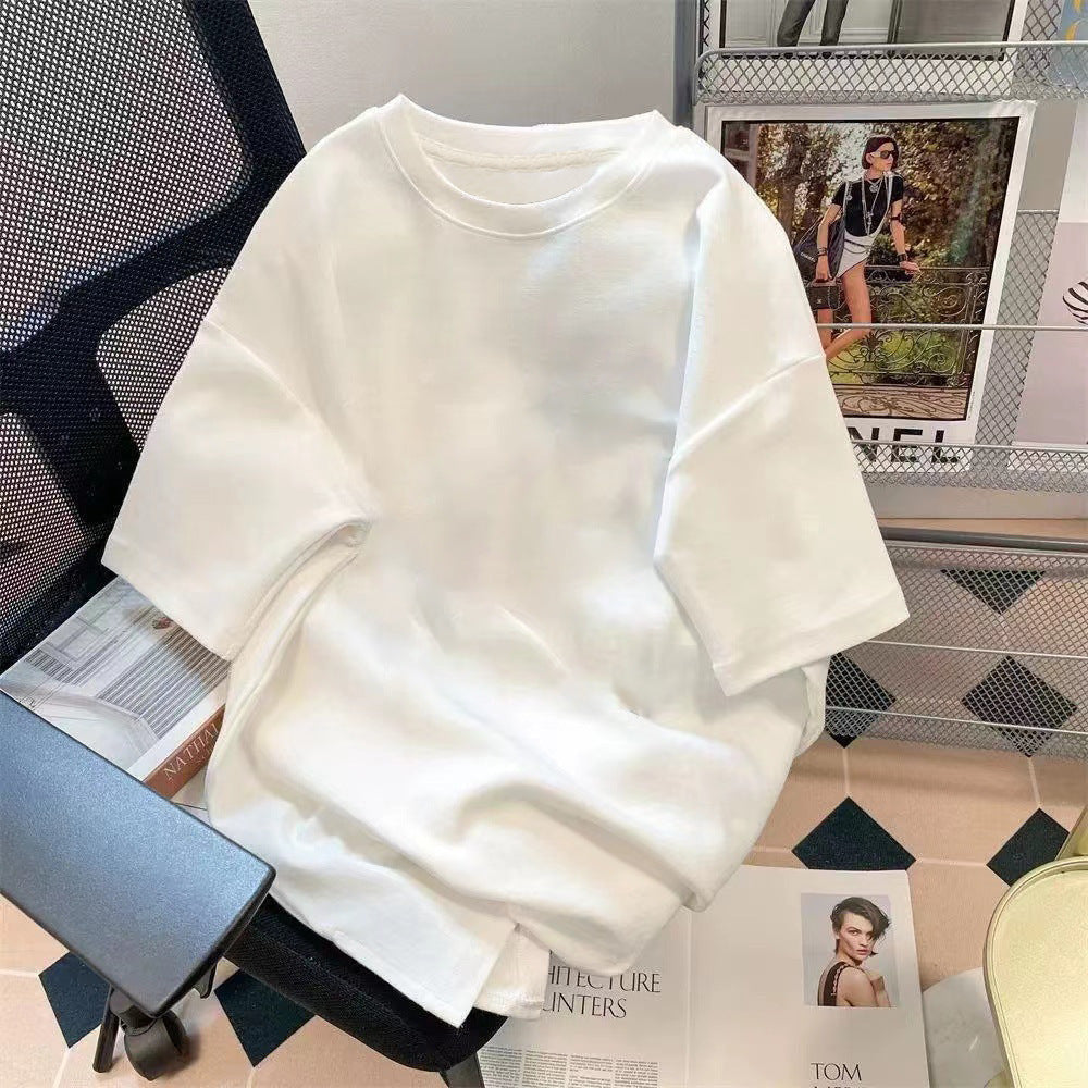 Trendy Summer Bear Print Loose T-Shirt
